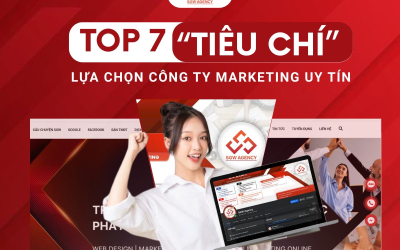 Top 7 tiêu chí lựa chọn công ty marketing uy tín
